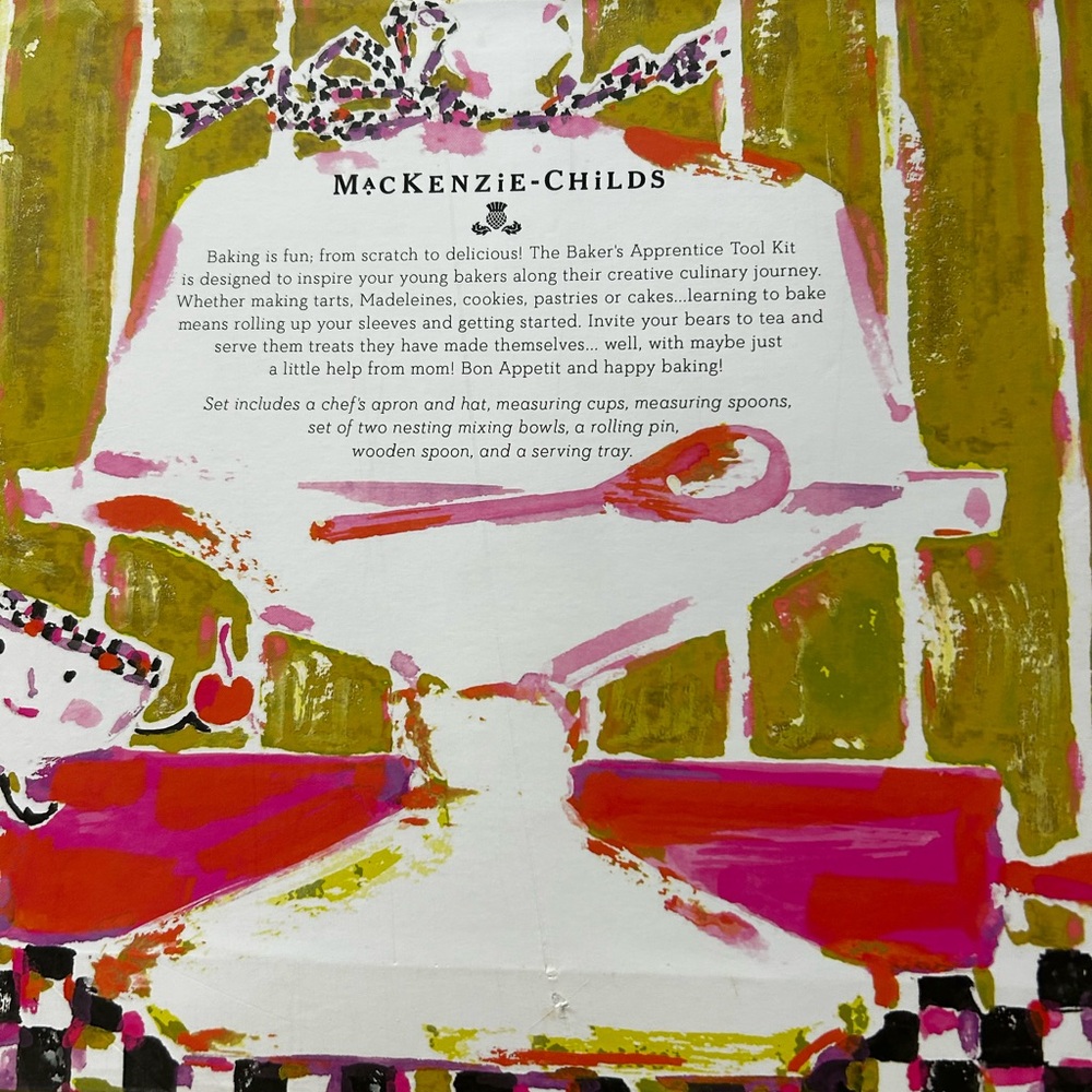 Mackenzie Childs Baker Appreciation Tool Kit - Picture 3 of 5